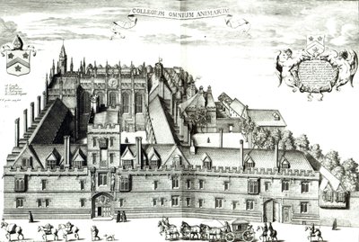 All Souls College, Oxford University by David Loggan